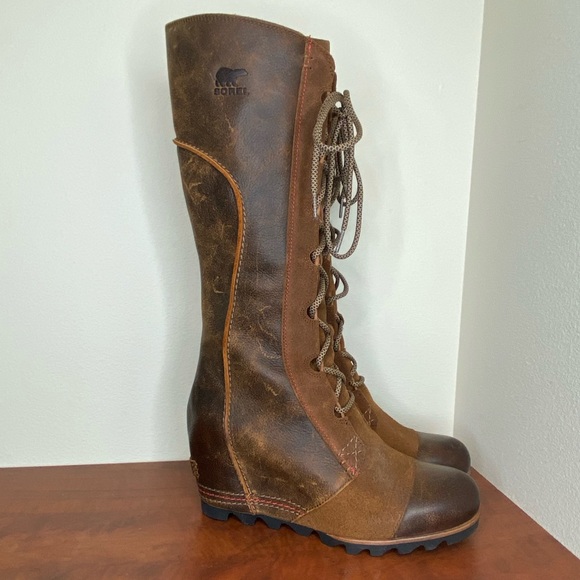Sorel Shoes - SOREL Cate the Great Women’s Wedge Boot, Size 9.5, Brown